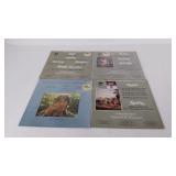 Vinyl record albums. Oscar Peterson, Ravel, Mark