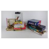 Group of games, Clue, Pictionary, Backgammon,