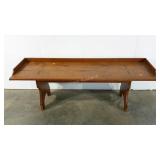 Hall bench, sturdy construction, may be handmade,