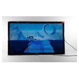 Samsung flat screen TV, 46", wall mount bracket