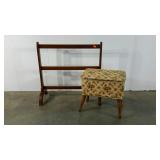 Quilt rack, 31" tall,  and Burlington sewing