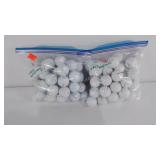 Golf Balls, used, eight dozen Kirkland and Taylor