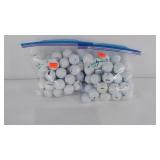 Golf Balls, used, 98 Top Flite and Bridgestone