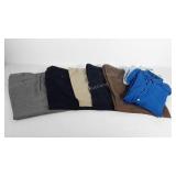 Menswear, five pair casual pants, 40x30 and two