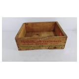 Advertising wood crate, Remington Cartridges,