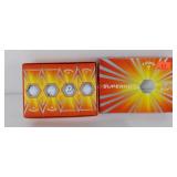 Golf balls, new, four 3-count sleeves, Callaway