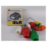 Owl lights, not tested. 
Solar LED marker lights