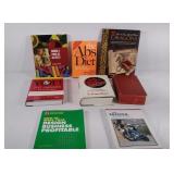 Book lot, Dictionary with some damage, drawing