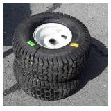 Set of Carisle Mower Tires, 15x6.00, like new