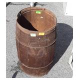 Early Wooden Nail Keg