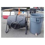 Two pc Composter Accessories lot. Tumbler, and