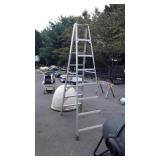 8ft aluminum Step Ladder used condition and sells