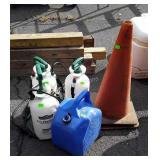 Miscellaneous items include 2 orange Safety