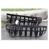 Four Metal strap 24" Window Box Planters