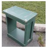 Painted Wood Stand, 22x27" high