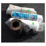 4 Partial rolls of Plastic Cover