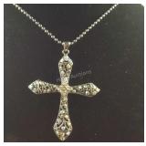 Premier design jewelry, 16in silvertone Aurora