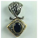 Premier design jewelry, silvertone gold accent