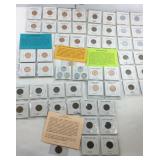 Penny lot, Indian head , Steel war, wheat,