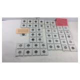 Nickel lot, Jefferson, buffalo, v nickel