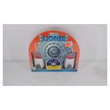 Lionel gift set, 2 mugs, cookies in tin, cocoa,