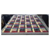 Textiles, handmade tool themed quilt, needs