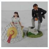 Avon collectible figurines, includes Gone With