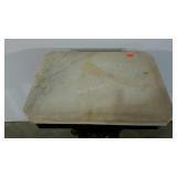 Marble topped stand, , top not attached,