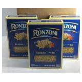 Case of 15 Ronzoni elbow pasta expires in 2024