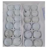 Golf Balls, used, two dozen Titleist ProV1