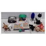 Toys misc Group, Beanie Babies, sidewalk Chalk,