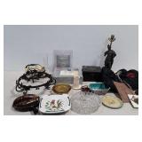 Ashtrays, lamp (chip), jacket, iron and more