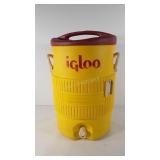 Igloo beverage cooler/dispenser, 5gal