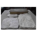 Wedding dress with veil, and skirt, in box