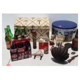 Home foods, cast iron wall hanging, Nascar soda