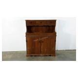 Cupboard, 15 x 36 x 46, rusted hinges and door