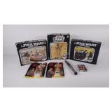 Star Wars lot, puzzles, action figures, etc