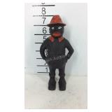 Cast iron coin bank, black Americana