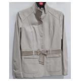 Moda International genuine leather jacket, size M