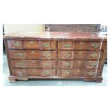 Double dresser, 19 x 65 x 33, scratched up as