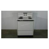 General Electric stove top range oven, electric,