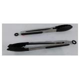 Pair cooking tongs