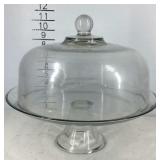 Cake stand with lid