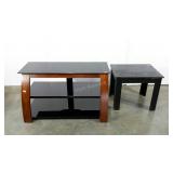TV stand and small side table