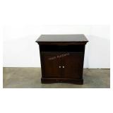 TV stand, swivel top, includes shelf