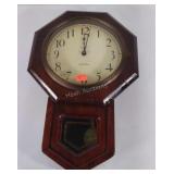 Seth Thomas Regulator Clock, battery operated,