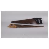 Hand saws, 1 is a Disston, they do have some wear