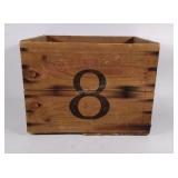 Wooden box, Maclachlans LTD. Scotch Whisky