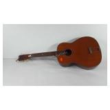 Decca DM1-204 acoustic guitar, missing strings