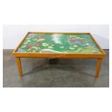 Thomas the Tank Engine play table, 34 x 50 x 18